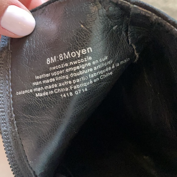 Black Suede Booties - Picture 8 of 9